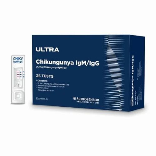SD Biosensor ULTRA Chikungunya IgM/IgG Test Kit, 25 Tests