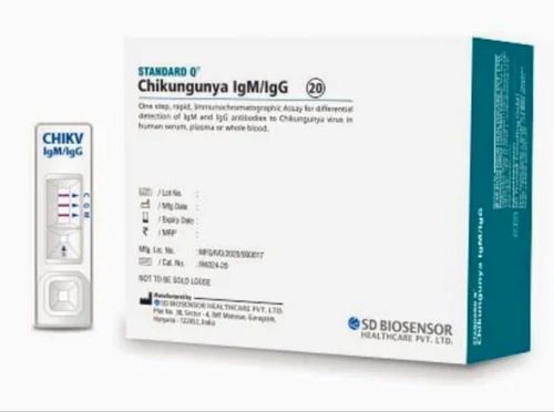 Standard Q Chikungunya IgM IgG Rapid Test Kit, 20 Tests