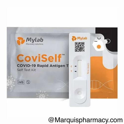 Covid Self Test Kit, Number of Reactions(Preps)/Kit: 1