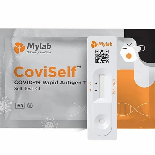 Antigen Test Mylab Coviself Covid Testing Kit, Number of Reactions(Preps)/Kit: 10