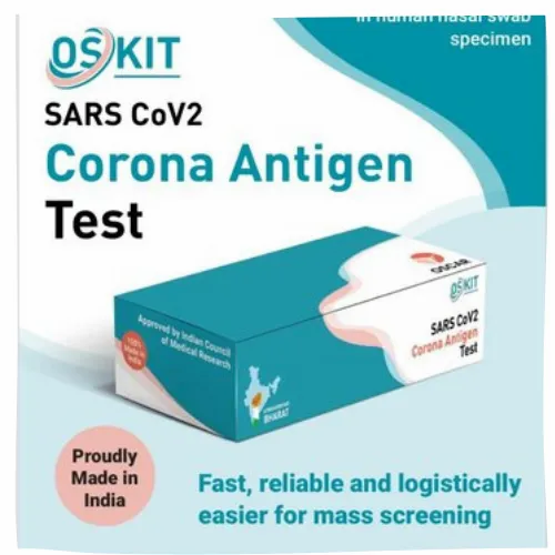 Oskit Corona (SARS CoV2) Antigen Test Kit, ICMR Approved