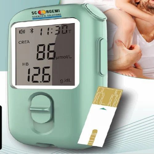 Blood Creatinine Meter - Electrochemical Method (25 – 1150 µmol/L)