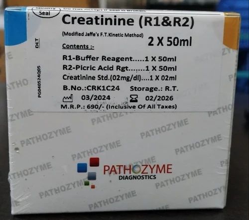 Creatinine Reagent Kit 100 Ml Liquid