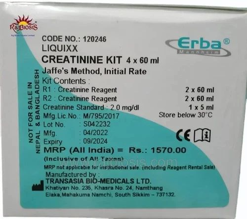 Erba Creatinine Kit