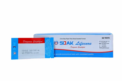 Sidak Lifecare Dengue IgG/IgM Antibody Test , For Hospital