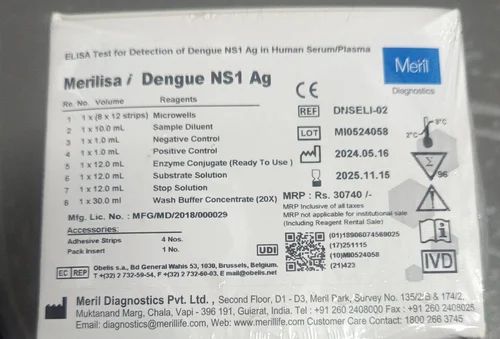 MERIL DENGUE NS1 ELISA , 96 Tests