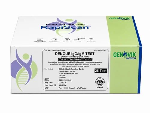 Rapiscan Dengue Igg/Igm Poct Test, 25 Tests