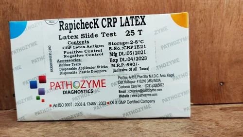 PATHOZYME DIAGNOSTICS CRP LATEX 25 TEST, Blood