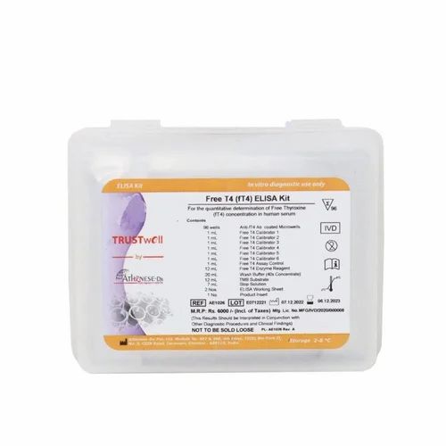 TRUSTwell Free Thyroxine FT4 Kit, 96 Tests