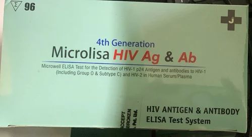 MICROLISA HIV Ag & Ab   for Human In-Vitro Diagnostic (IVD) Use (96 Tests)
