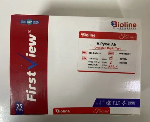 H Pylori Antibody Rapid Test Kit (25 Tests)