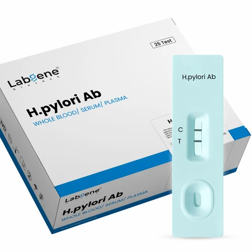 H. Pylori Antibody Rapid Test Kit (IgG/IgM/IgA)  25 TESTS PER BOX