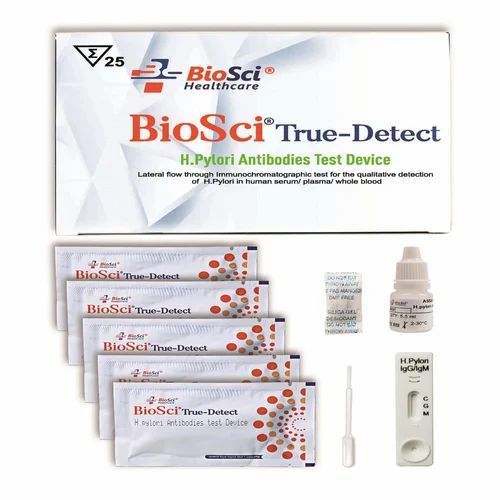 Antigen (Stool) H Pylori Rapid Test Kit, 10 Tests