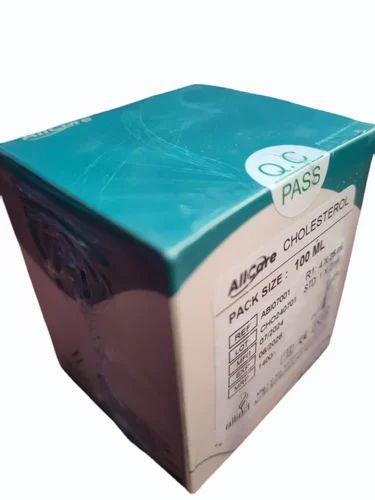 Allcare Cholesterol Test Kit, Pack Size: 4 x 25 mL