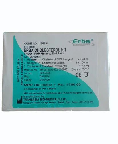 Erba Cholesterol Test Kit