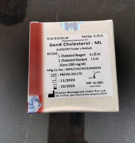 Proton Genx Cholesterol Estimation Kit