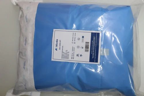 Sterile Disposable HIV Protection Kit with Gown, Face Mask, Gloves, Shoe Cover, Head Cap, Goggles/Face Shield, and Drapes