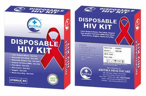 Sterile DISPOSABLE HIV PROTECTION KIT