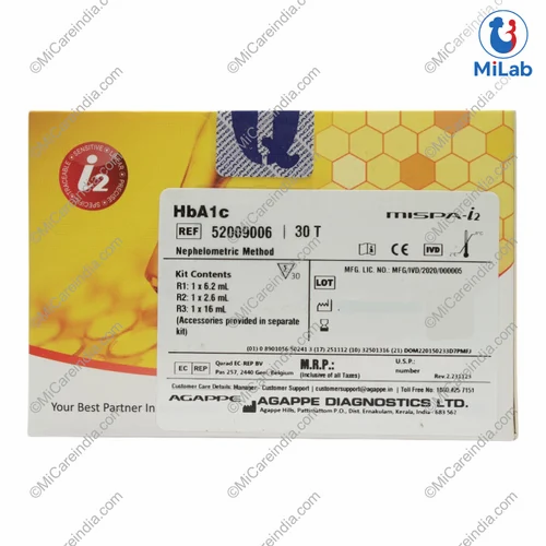 AGAPPE Mispa i2 HbA1c Test Kit