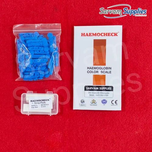 Hemocheck Hb Color Scale Starter Kit
