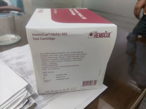 Hemocue Hba1c 501 Test Cartridge, 10 Strips