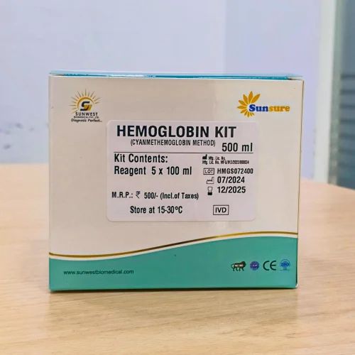 Hemoglobin Test Kit Cyanmethemoglobin Method