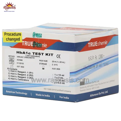 Clinical Chemistry Reagent TRUEchemie HbA1c Test Kit With Calibrator 1x20 ml