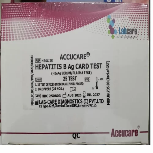 Hbsag Test Kit, 25 Tests