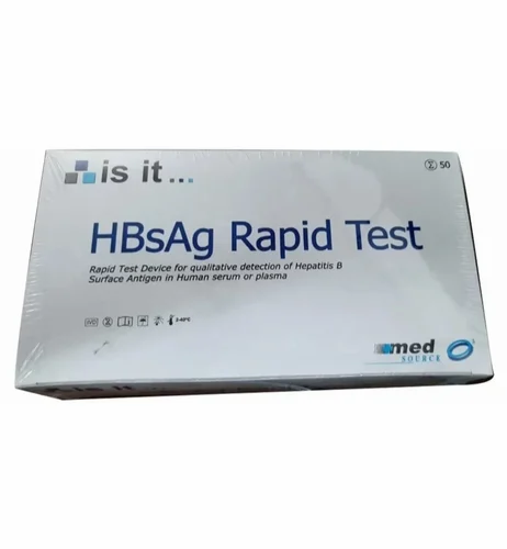 Hbsag Rapid Test Kit, 50 Tests