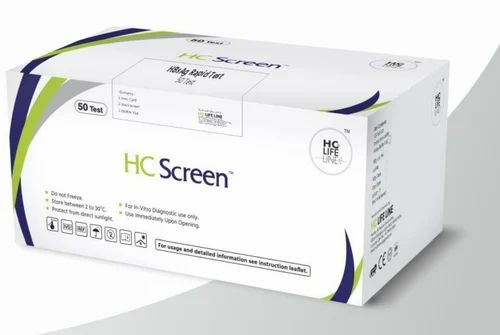 HC Screen Hepatitis B Rapid Test Kit, 25 Tests