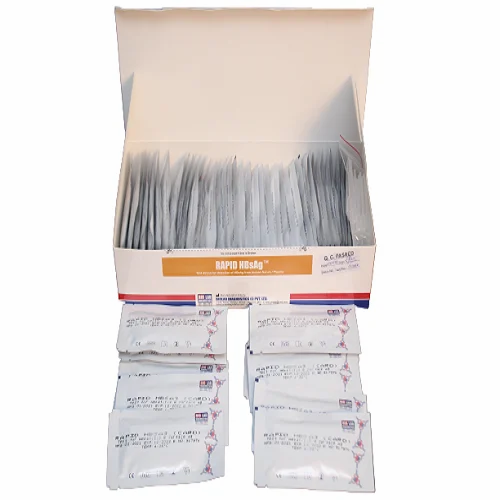 Hepatitis B Test Kit - Hbsag Rapid Test Cards, 50 Tests
