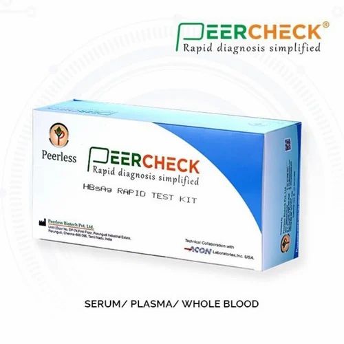 Peercheck HBsAg Rapid Test Kit, 40 TESTS