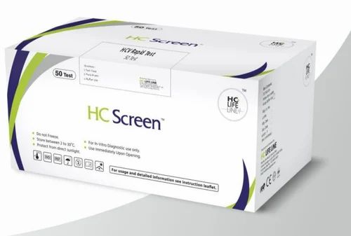 HC Screen HCV Rapid Test Kit, 50 Tests