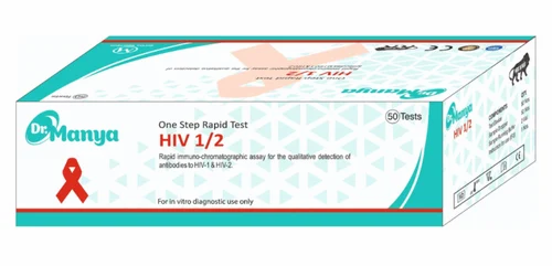 Dr. Manya  1/2 One Step Rapid Test , 50 Tests