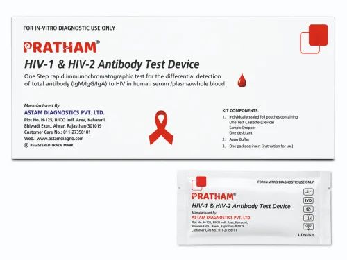 Pratham -1 -2 Antibody Test , 100 Tests