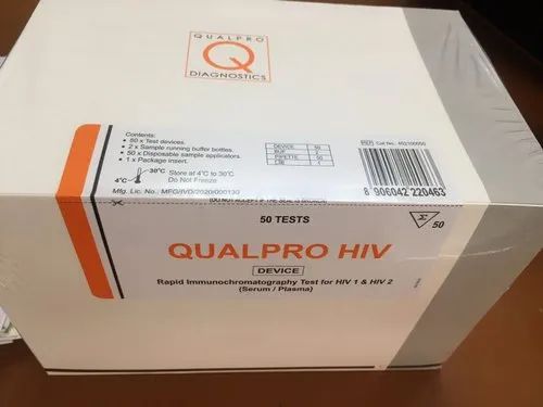 Tulip Qualpro Rapid Test , Number of Reactions(Preps)/: 50 Kits