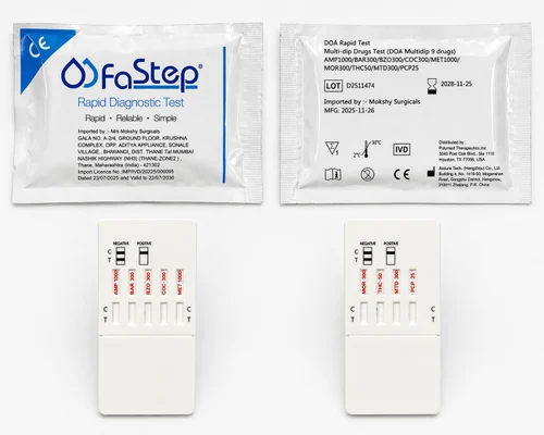 Multi-dip Drug Test (DOA Multi-dip 9 drugs), Format: Dip Card
