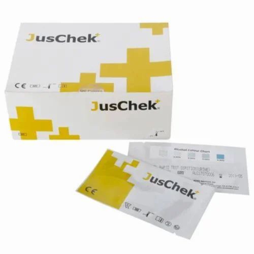 Juscheck 6.1 Para Drug Abuse Test Kit, Urine Dip Stick