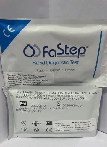 Fastep 10 Panel DOA Urine Drug Screen Kit