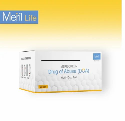 Drug Of Abuse Panel 6 Test Kit, Urine