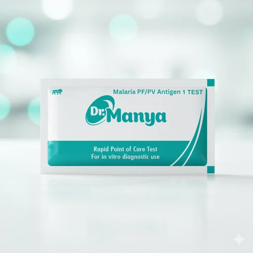 Dr. Manya Pf Pv Antigen Rapid Test Kit, 50 Tests