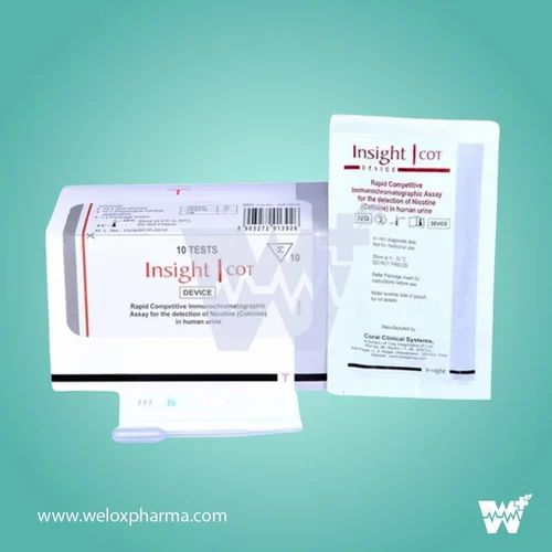 Tulip Insight Cot Nicotine Kit, 10 Tests