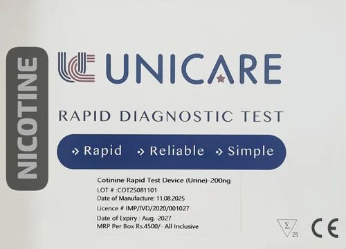 Nicotine Test Kit (GEM OEM), 25 Tests