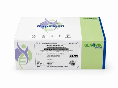 Rapiscan Procalcitonin (Pct) Poct Test, 25 Tests