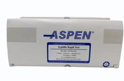 Aspen Syphilis 50 Test Strips (Serum/Plasma/Whole Blood)