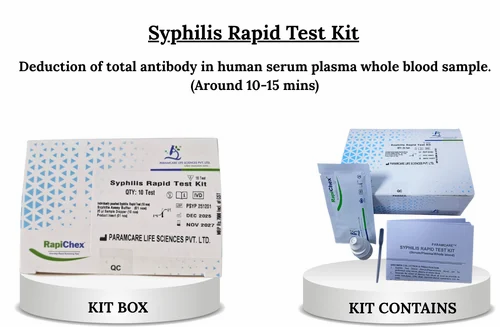 Syphilis Rapid Test Kit, 10 Tests