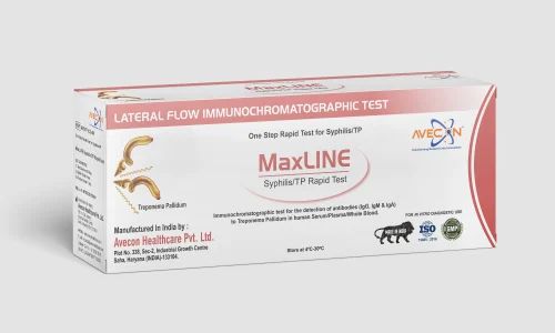 Maxline Syphilis / TP Rapid Test Card, 50 Tests