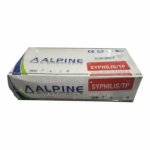 Plastic Syphilis Test Kit, For Medicinal