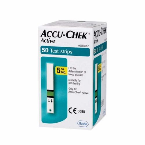 Active Accu-Chek Sugar Test Strips