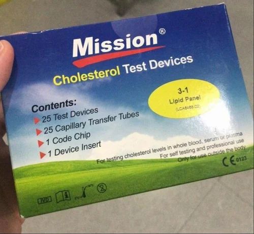 Cholesterol Test Strips, 25